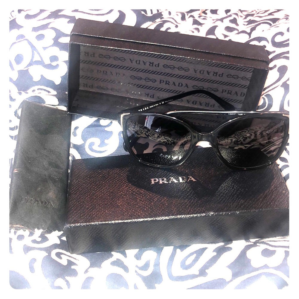 Prada polarized sunglasses PR 01OS